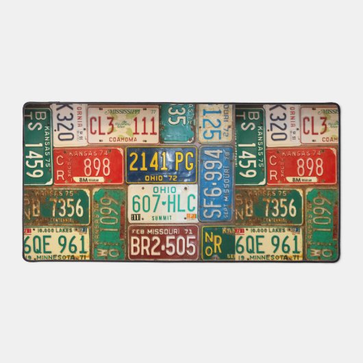 Collection Plates de licence Retro (Recto)