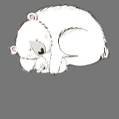 Serviette En Papier Ours rose