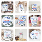 Serviette En Papier Police Boy 1er anniversaire fête