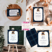 Assiettes En Carton Polo Teddy Bear Baby Shower