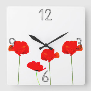 Collection POPPY 04 Horloge murale