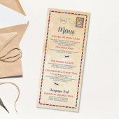 Invitation Voyage Destination Plan de mariage à l'étranger