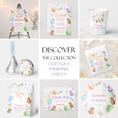 Pottery Painting Birthday Invitation