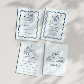 Invitation Week-end de célibataire Preppy Love sur le lac