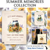 T-shirt Sunflowers Forêt Cabine Famille Réunion Hommes T-s