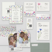 Pers Geperste Wilde Bloem Capture The Love QR Code
