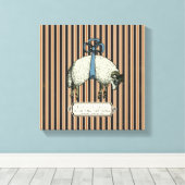 Collection Pretty Bow Sheep™ - Toile enveloppée (Insitu (Plancher de Bois))
