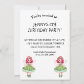  lente fee meisje's verjaardagsfeest cadeaulabel