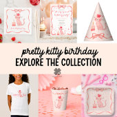 T-Shirt Jolie Kitty fille d'anniversaire