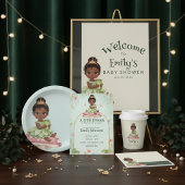 Menu Baby Shower Princesse Grenouille