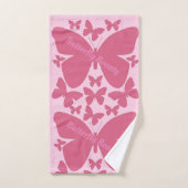 Collection Princesse Rose (Serviette à main)