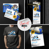 Badge Lavage de pression professionnel et nettoyage de l