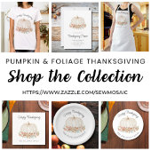 Serviette En Papier Bon thanksgiving Citrouille personnalisé