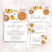 Little Cutie Pie Baby shower Waterfles Etiket