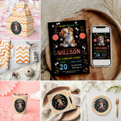 Serviette En Papier Anniversaire de la fête des chiots | Thème de chie