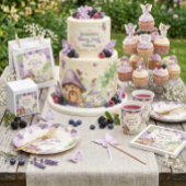 Invitation pour la première fête d'anniversaire de