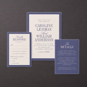 Classic Elegance Purple Mariage Carte Numéro de ta (Personnalisez la collection de ce créateur indépendant.)