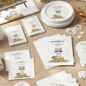 Sticker Rond Raton laveur des bois