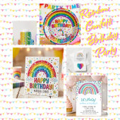 Gobelets En Papier Magical Rainbow birthday party Paper