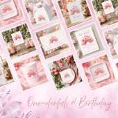 Signe De Table Rainbow Onederful 1st Birthday Favours 