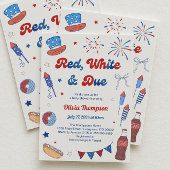 Rouge Blanc et Impayé Carte de jeu devine qui pour