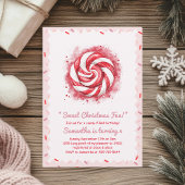 Rood en wit Snoep winterverjaardag Bedankdoosjes