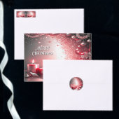 Étiquette de bouteille d'eau décorative avec bougi