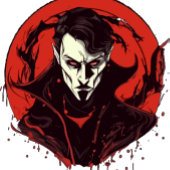 T-shirt Horreur à yeux rouges