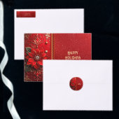 Ballotins Red Flower Holiday Gift Box