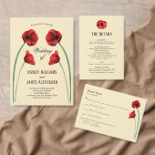 Étiquette d'adresse de retour de mariage à fleur d (Personnalisez la collection de ce créateur indépendant. )