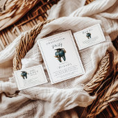 Faire-part Photo Refined Blue Tooth Laurel Graduation