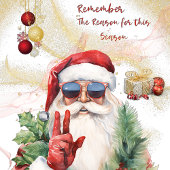 Verre en forme de canapé pour le set-Noël