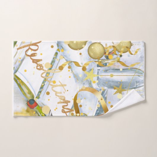 Collection Résolution du Nouvel An (Serviette à main)