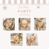 Retro Basketball Trophy Birthday Kaart