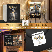 Invitation Let's Boogie Men's 60th Birthday Party