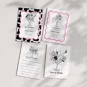 Invitations En Vélin Mariée dans une soirée de Bachelorette Party 'Tini