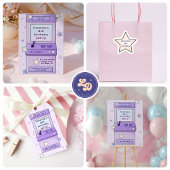 Assiettes En Carton Cute Retro Pastel Étoiles Anniversaire de enfant r