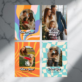 Étiquette Rétro "Quelle année !" Fêtes