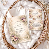 Invitation Romantic Fig Orchard Baby Shower