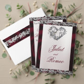 Programme Ruban et Parties scintillant sur perle - Mariage E (Personnalisez la collection de ce créateur indépendant. Test)