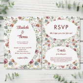 Élégant pastel vintage rose faire-part de mariage (Personnalisez la collection de ce créateur indépendant.)