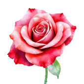 Elegant Pink Rose Bar Menu