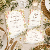 Save The Date Mariage Romantique au Vignoble