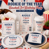Invitation Fête d'anniversaire de baseball Recrue de l'année