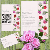 Invitation Rose Garden Party Bridal Shower