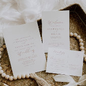 Serviette En Papier Rose Gold Idyllic Stylish Baby shower de calligrap