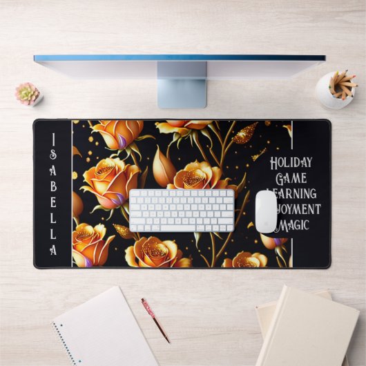 Collection Rose tendance de luxe Big Gold (Bureau 1)