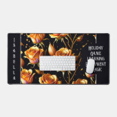 Collection Rose tendance de luxe Big Gold (Clavier et souris)