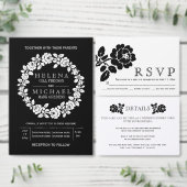 Assiettes En Carton Couronne de rose intégrée sur mariage en papier kr (Personnalisez la collection de ce créateur indépendant.)