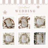 Carte De Remerciements Rustique Berry Mariage d'automne